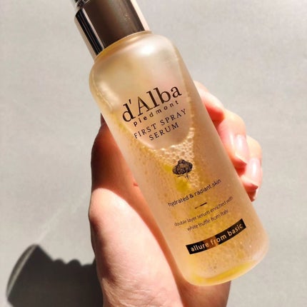 ダルバ ホワイトトリュフファーストスプレーセラム/ダルバ/ミスト状化粧水を使ったクチコミ(2枚目)