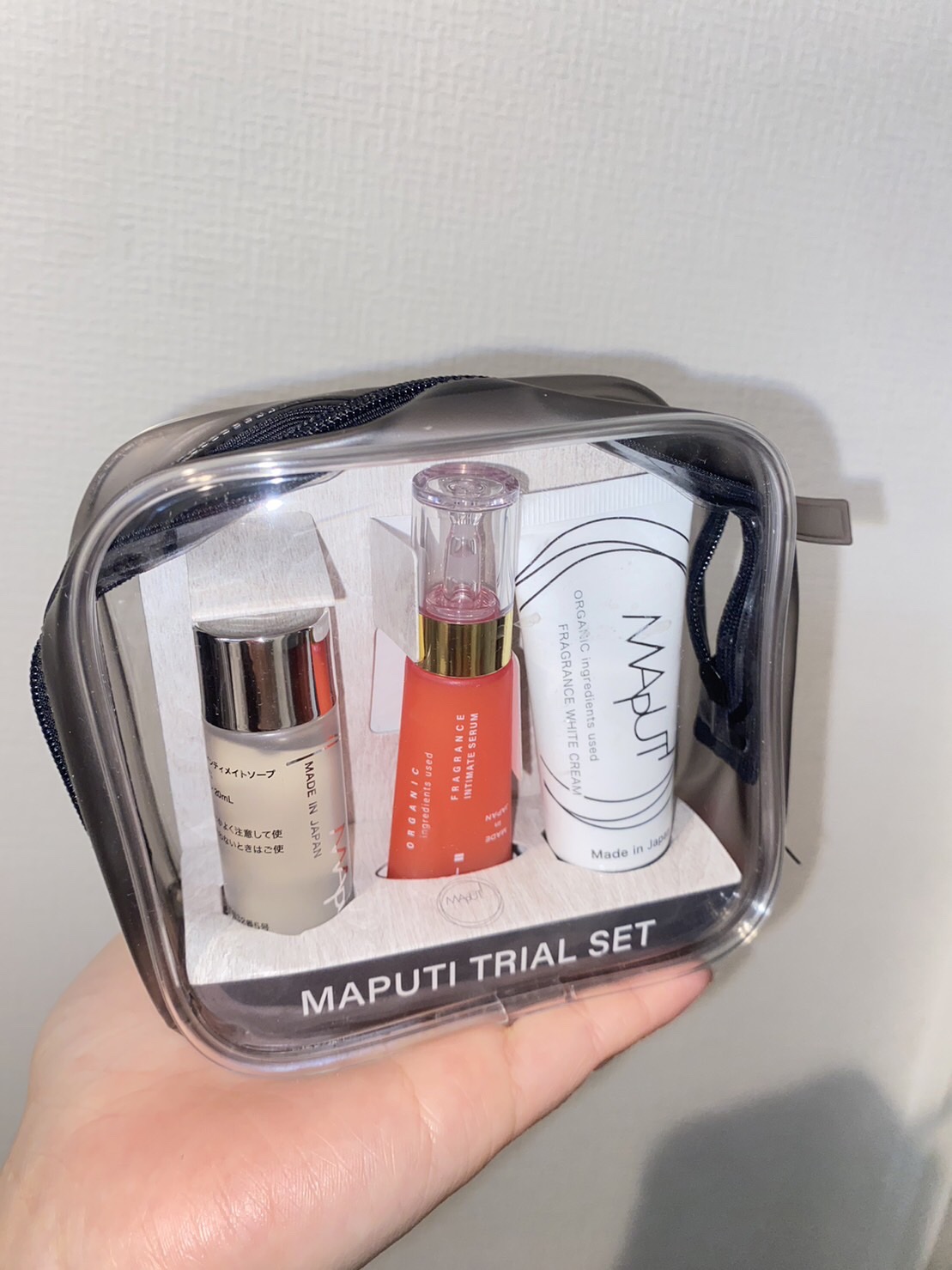 MAPUTI トライアルセット/MAPUTI/トライアルキットを使ったクチコミ（1枚目）