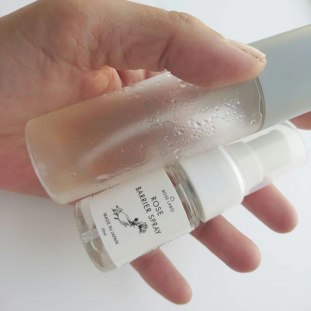 ローズバリアスプレー/ROSE LABO/マスクを使ったクチコミ（3枚目）