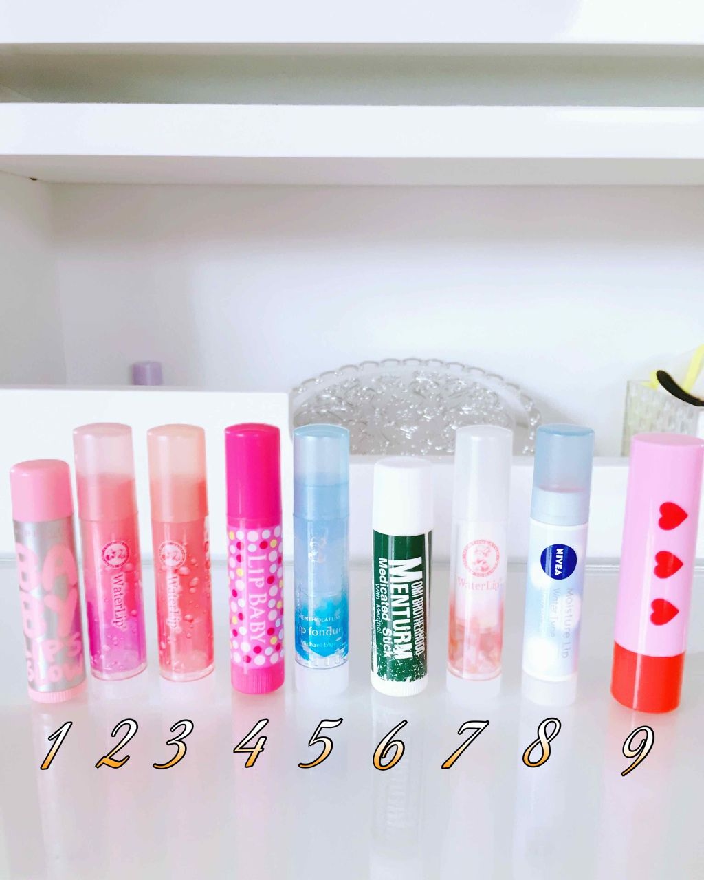 ニベアリップケア ウォータリングリップ/ニベア/リップケアを使ったクチコミ（2枚目）