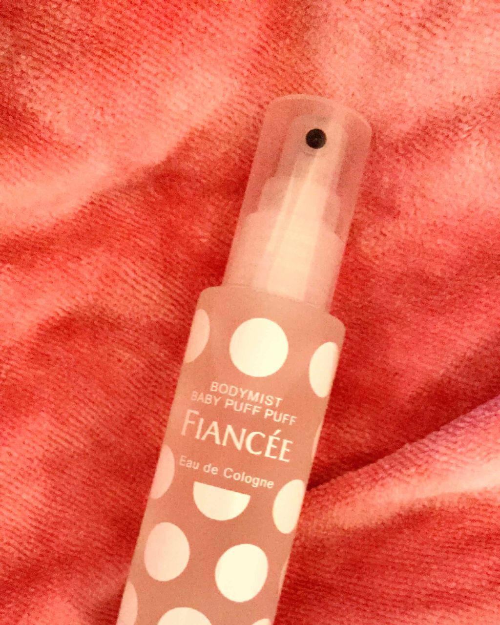 ボディミスト ベビーパフパフ/フィアンセ/香水(レディース)を使ったクチコミ（3枚目）