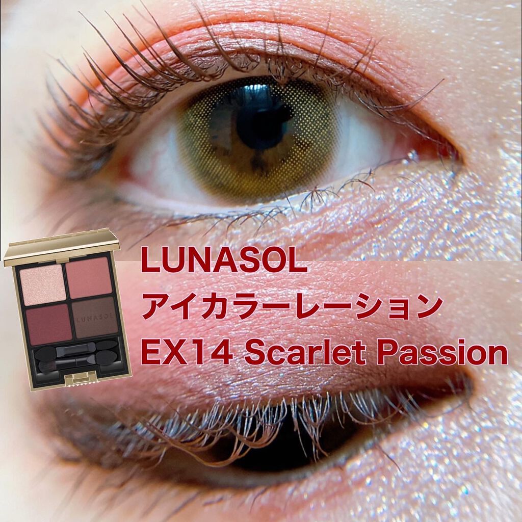 アイカラーレーション/LUNASOL/アイシャドウパレットを使ったクチコミ(1枚目)