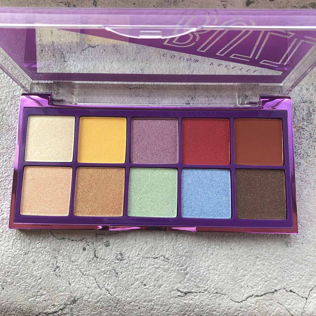 ＳＴバズカラーパレット ショットピンク/BUZZ/アイシャドウパレットを使ったクチコミ（3枚目）