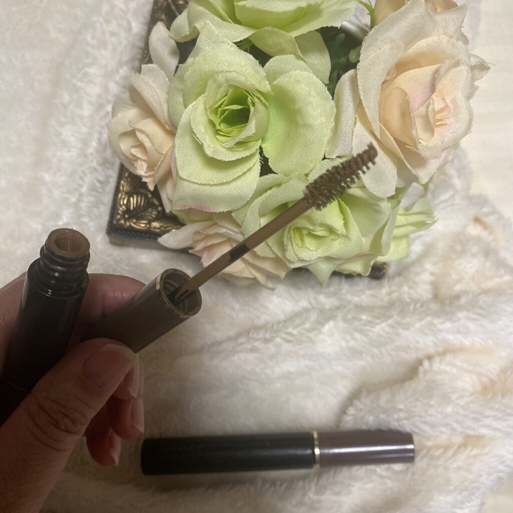 ボリューム アイブロウ マスカラ 02 ブラウン/SUQQU/眉マスカラを使ったクチコミ（2枚目）