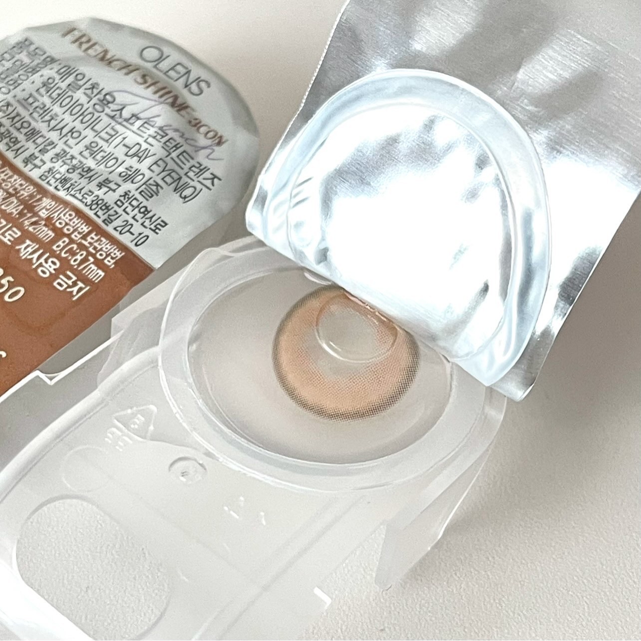 ShineTouch 1day/OLENS/ワンデー（１DAY）カラコンを使ったクチコミ（3枚目）