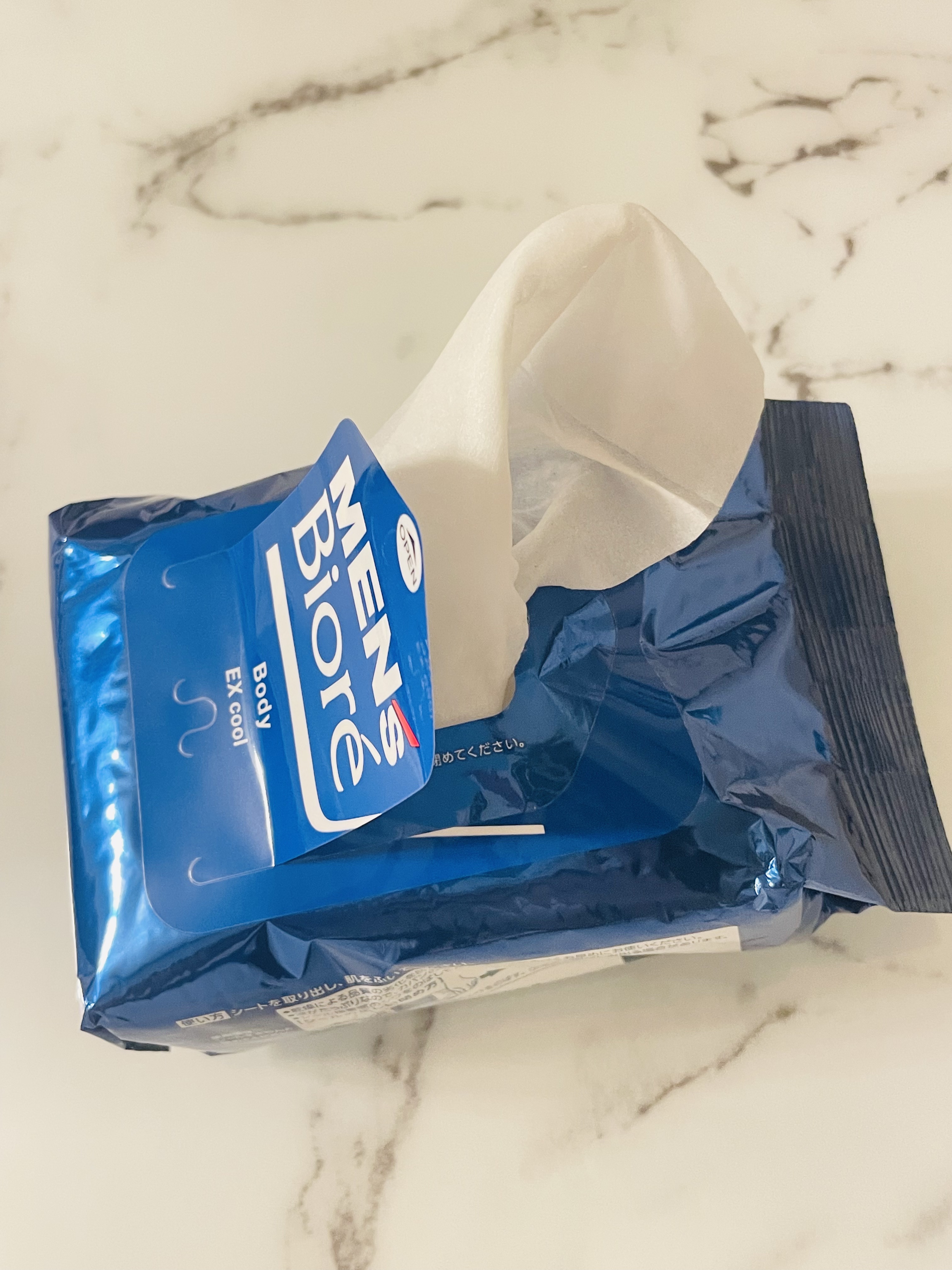 ボディシート 極冷感タイプ/メンズビオレ/ボディシートを使ったクチコミ（2枚目）