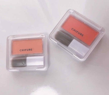 チーク カラー(ブラシ付)/ちふれ/パウダーチークを使ったクチコミ(1枚目)