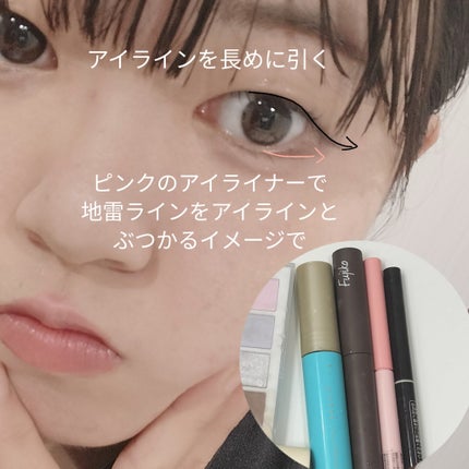 チークブラッシュ/CEZANNE/パウダーチークを使ったクチコミ(3枚目)