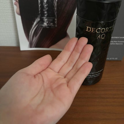 AQ ブースティング トリートメント ヘアセラム/DECORTÉ/洗い流すヘアトリートメントを使ったクチコミ(3枚目)