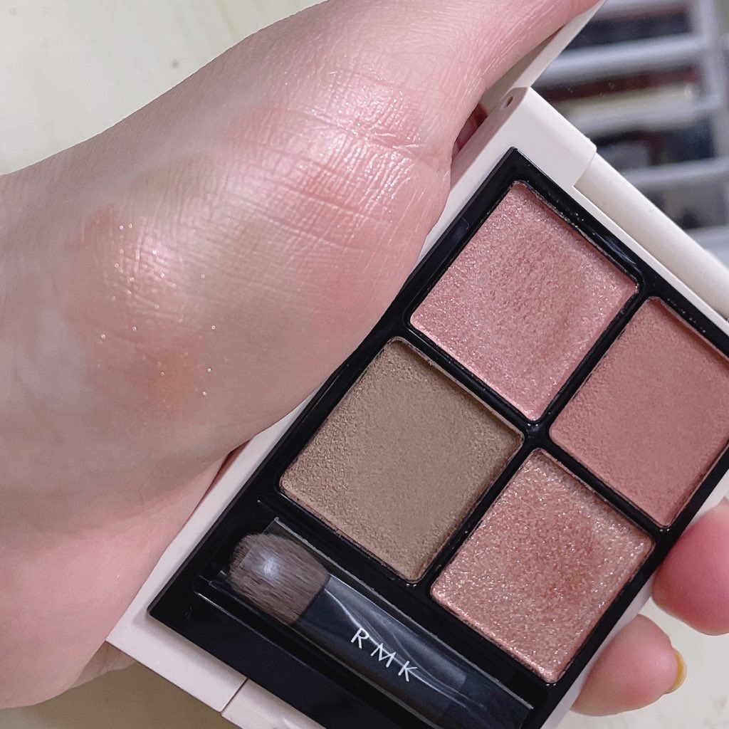 RMK シンクロマティック アイシャドウパレット/RMK/アイシャドウパレットを使ったクチコミ（3枚目）