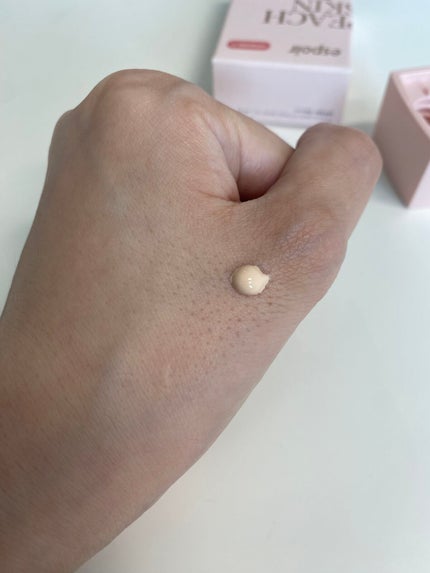 ピーチスキンフィッティングベース オールニュー SPF50 PA++++/espoir/化粧下地を使ったクチコミ(2枚目)