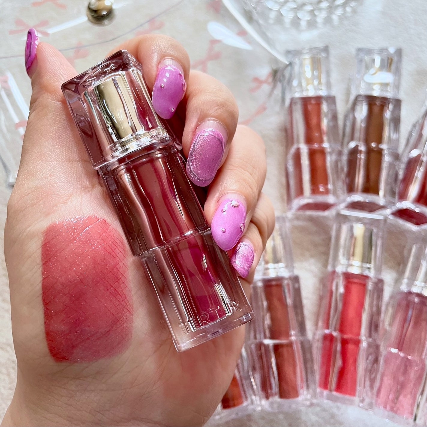 ウォーターリズムグロウティント/TIRTIR(ティルティル)/リップティントを使ったクチコミ(2枚目)