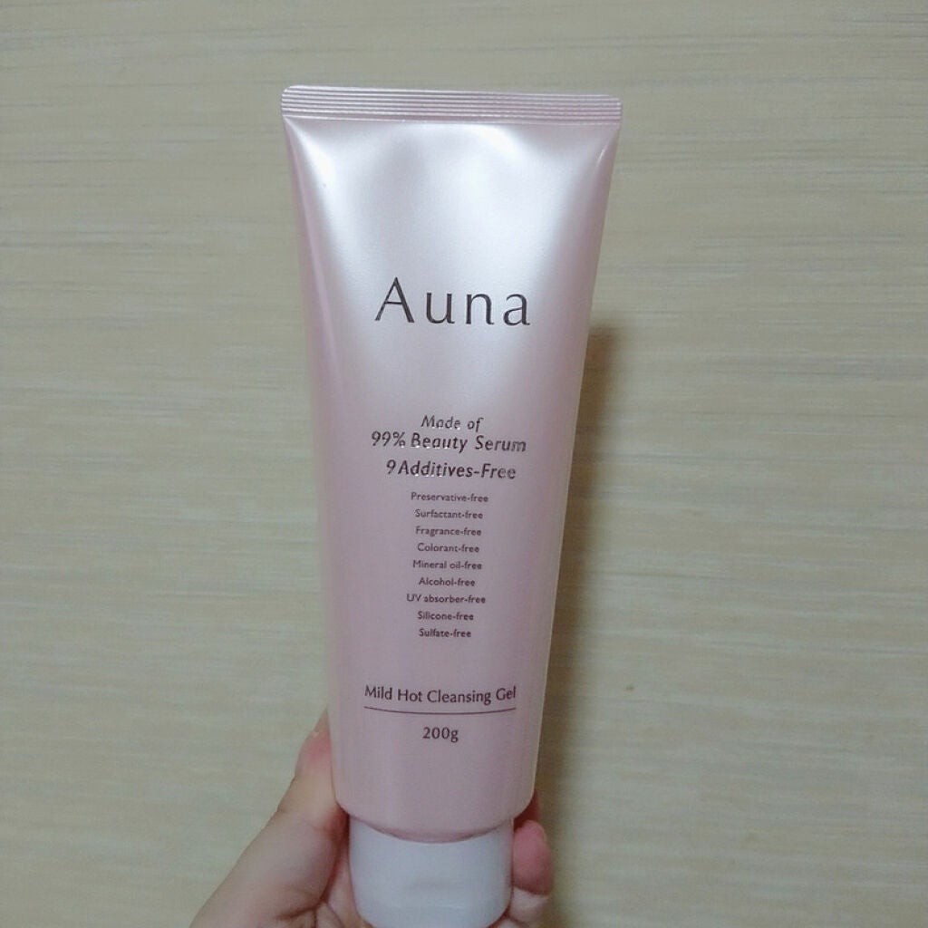 マイルドホットクレンジングジェル/Auna/クレンジングジェルを使ったクチコミ(3枚目)