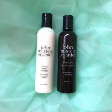 john masters organics C&Nデタングラー(シトラス&ネロリ)のクチコミ「＊ヘアケアレポ＊

右:ジョンマスター L&Rシャンプー N
左:ジョンマスター C&Nデタン.....」（1枚目）