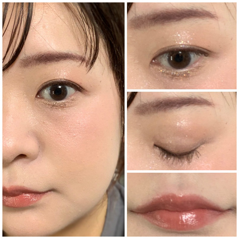 ブルーム ミックスハイライト コンパクト/JILL STUART/パウダーハイライトを使ったクチコミ（2枚目）