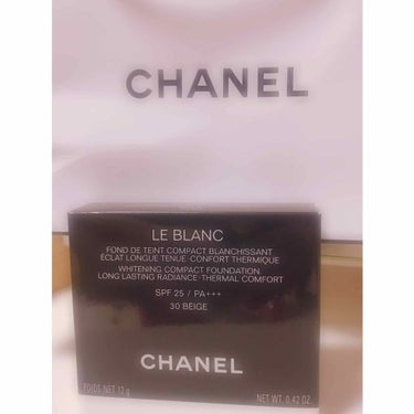 ル ブラン コンパクト ラディアンス/CHANEL/パウダーファンデーションを使ったクチコミ（1枚目）