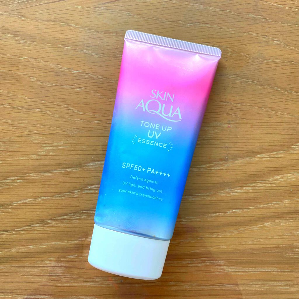 スキンアクア トーンアップUVエッセンス/スキンアクア/日焼け止めクリームを使ったクチコミ(1枚目)