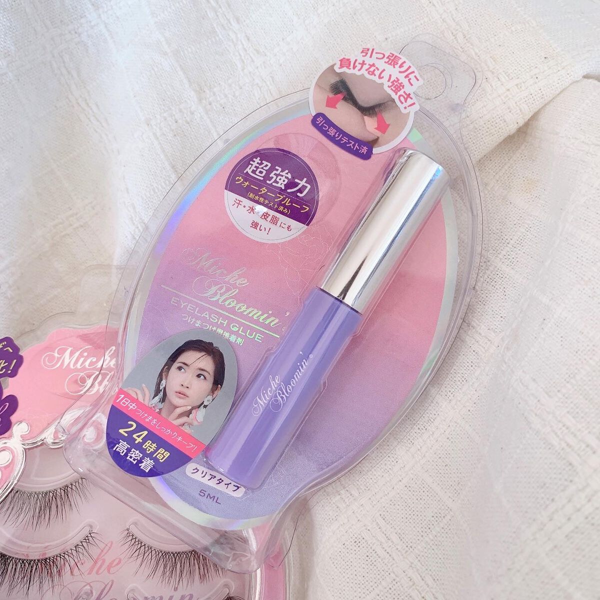 アイラッシュグルー/ミッシュブルーミン/つけまつげを使ったクチコミ(3枚目)