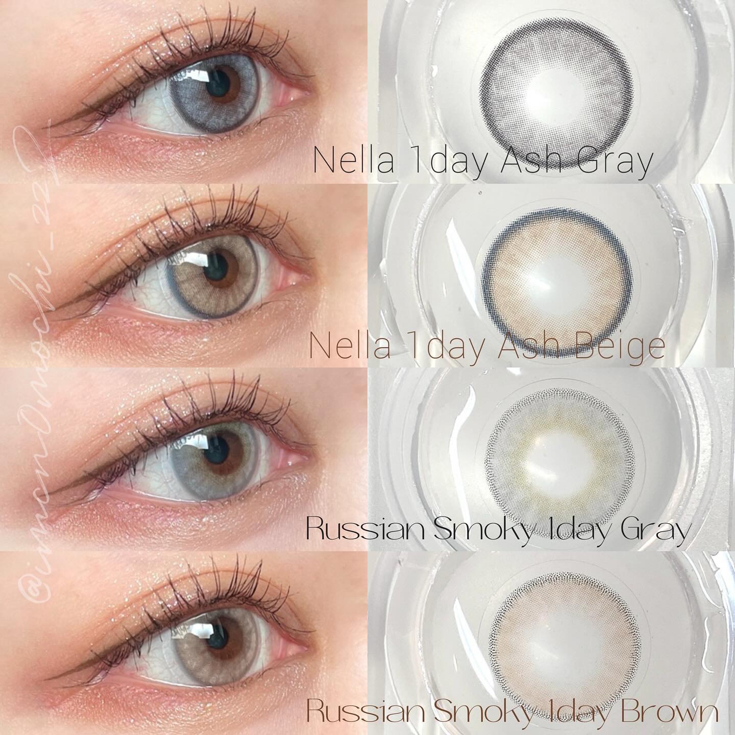 ロシアンスモーキー/OLENS/カラーコンタクトレンズを使ったクチコミ（2枚目）