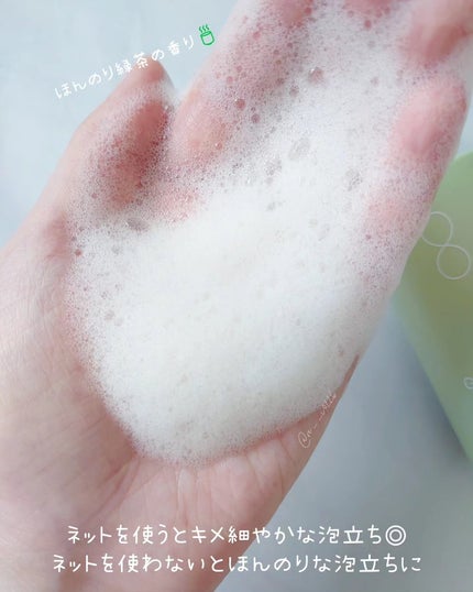 グリーンティー&エンザイムパウダーウォッシュ/By Wishtrend/洗顔パウダーを使ったクチコミ(5枚目)