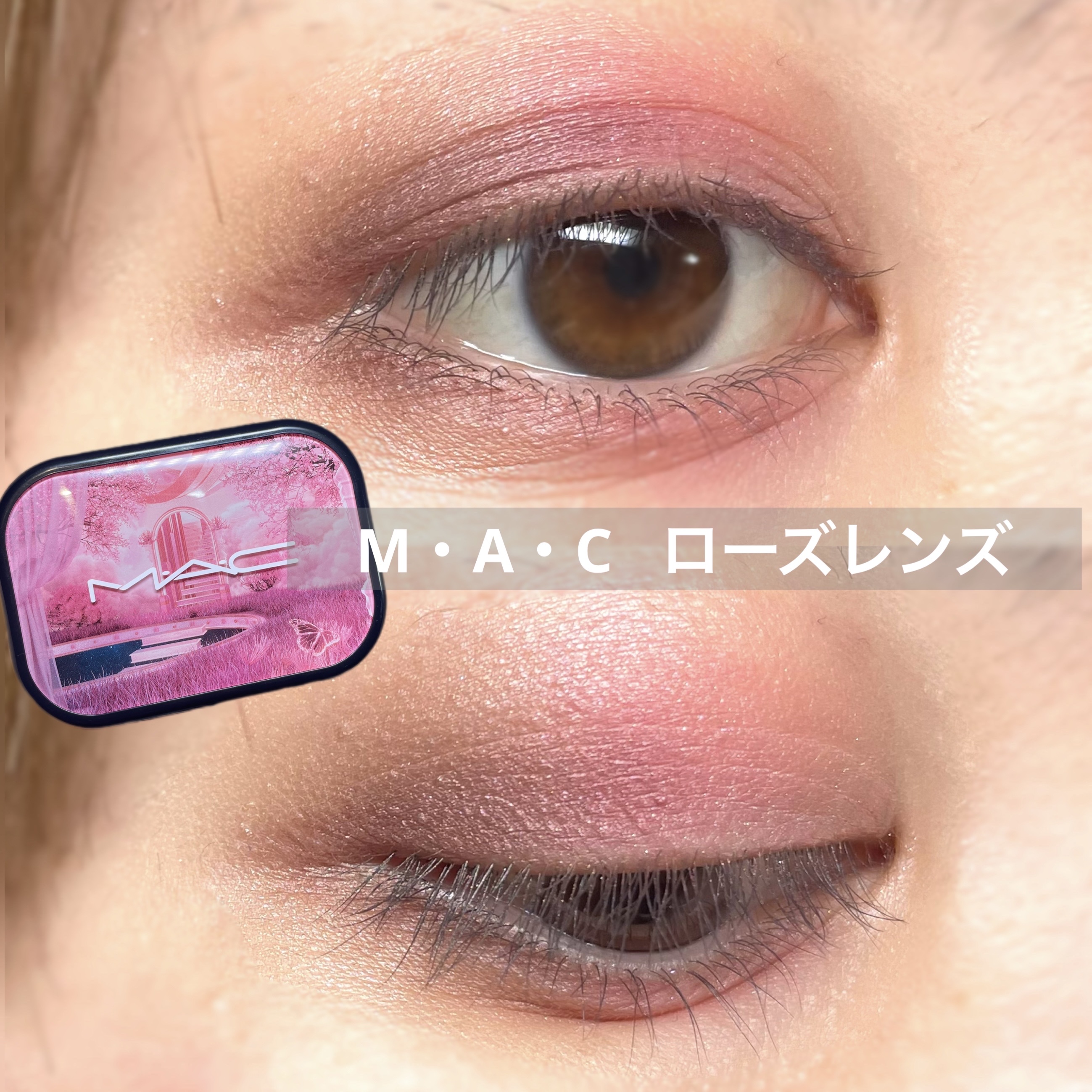 コネクト イン カラー アイシャドウ パレット × 6 ローズ レンズ/M・A・C/アイシャドウパレットを使ったクチコミ（1枚目）