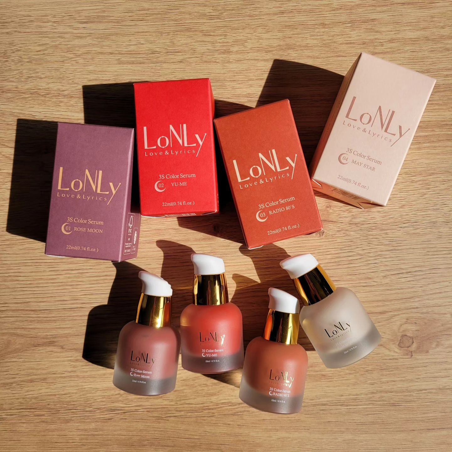 3S カラーセラム/LoNLy /リキッドチークを使ったクチコミ（1枚目）