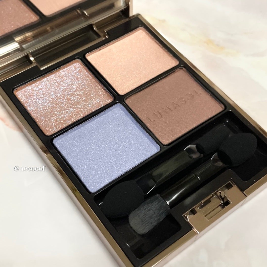 アイカラーレーション/LUNASOL/アイシャドウパレットを使ったクチコミ(4枚目)