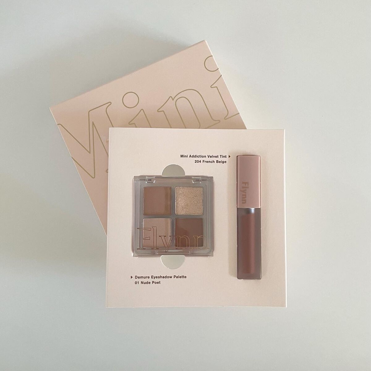 ミニヌーディーエディション/Flynn/メイクアップキットを使ったクチコミ(1枚目)