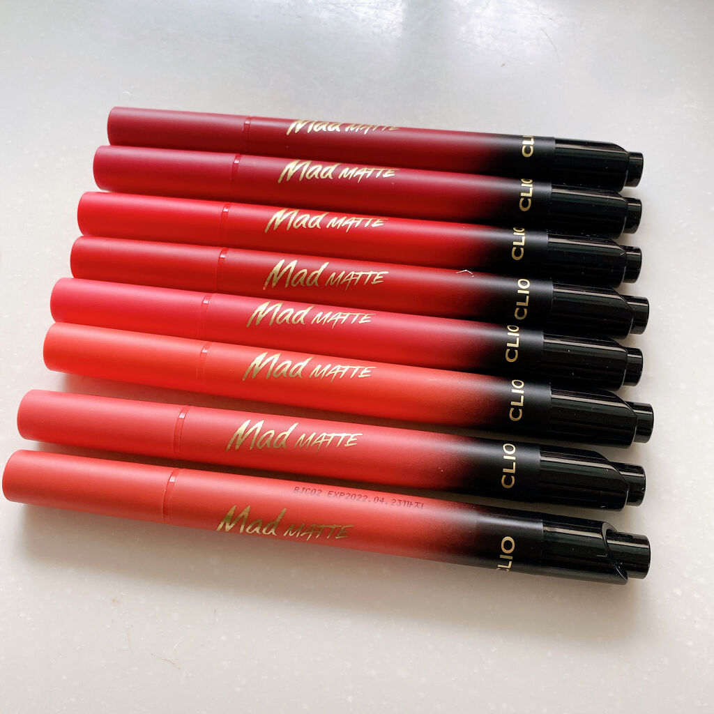 マッド マット ステイン ティント/CLIO/口紅を使ったクチコミ（3枚目）