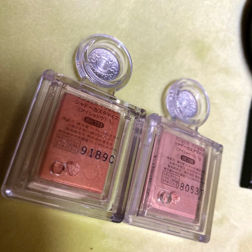 シャドーカスタマイズ/MAJOLICA MAJORCA/単色アイシャドウを使ったクチコミ(1枚目)