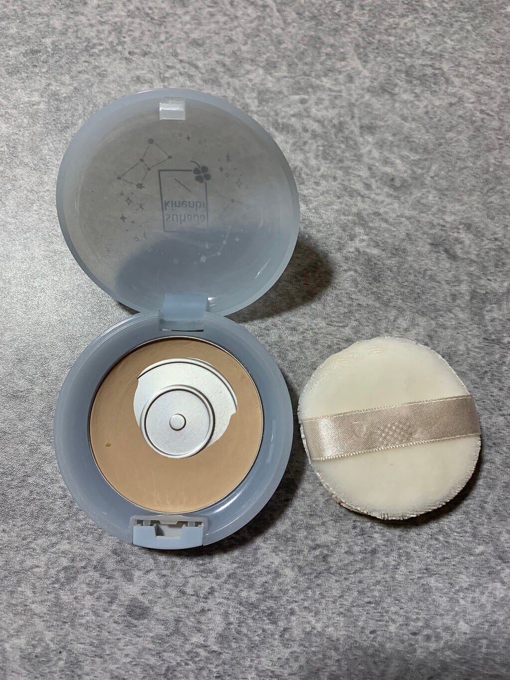 スキンケアパウダー ベビーミルクティーの香り/素肌記念日/プレストパウダーを使ったクチコミ(2枚目)