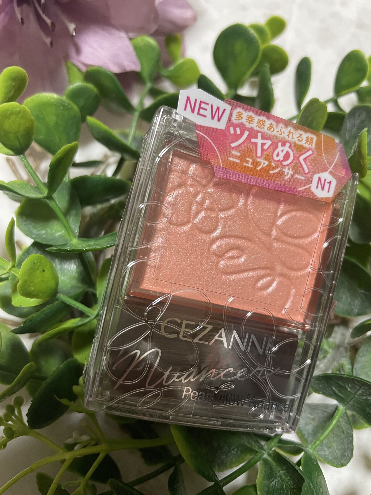 パールグロウニュアンサー/CEZANNE/パウダーハイライトを使ったクチコミ（2枚目）