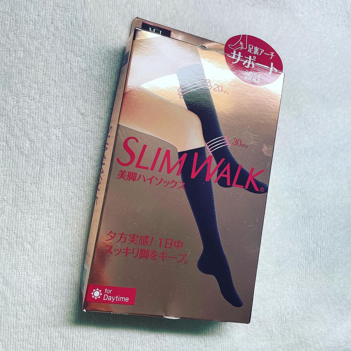 スリムウォーク 美脚ハイソックス/SLIMWALK/着圧ソックス・レギンスを使ったクチコミ(1枚目)