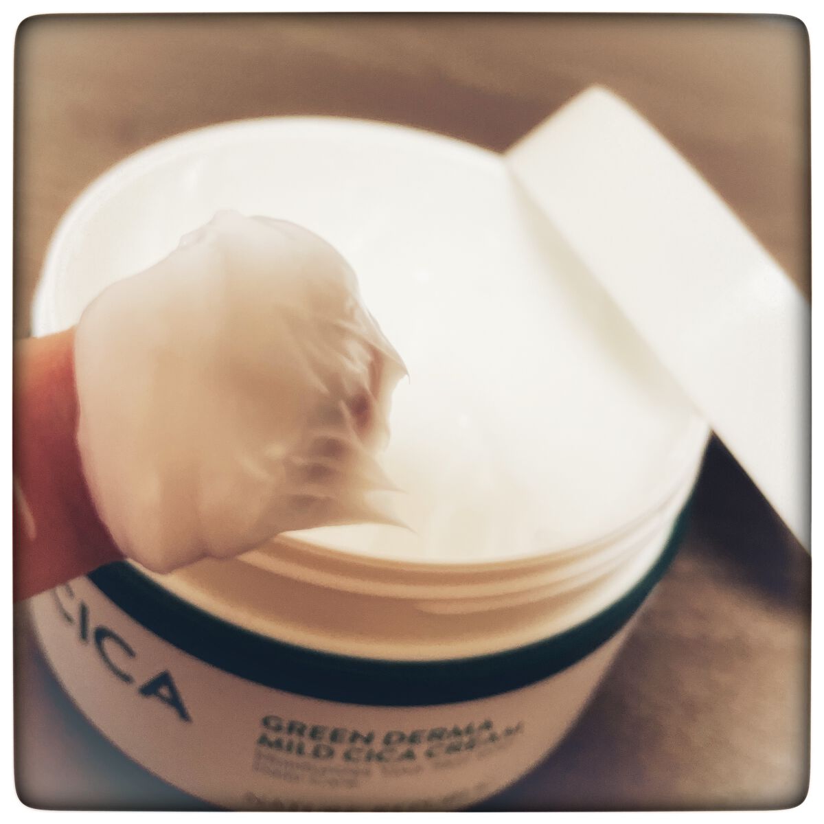 グリーン ダーマ マイルド クリーム/ネイチャーリパブリック/フェイスクリームを使ったクチコミ(2枚目)