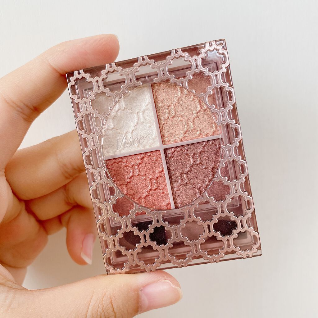 グロッシーリッチ アイズ N/Visée/アイシャドウパレットを使ったクチコミ（3枚目）