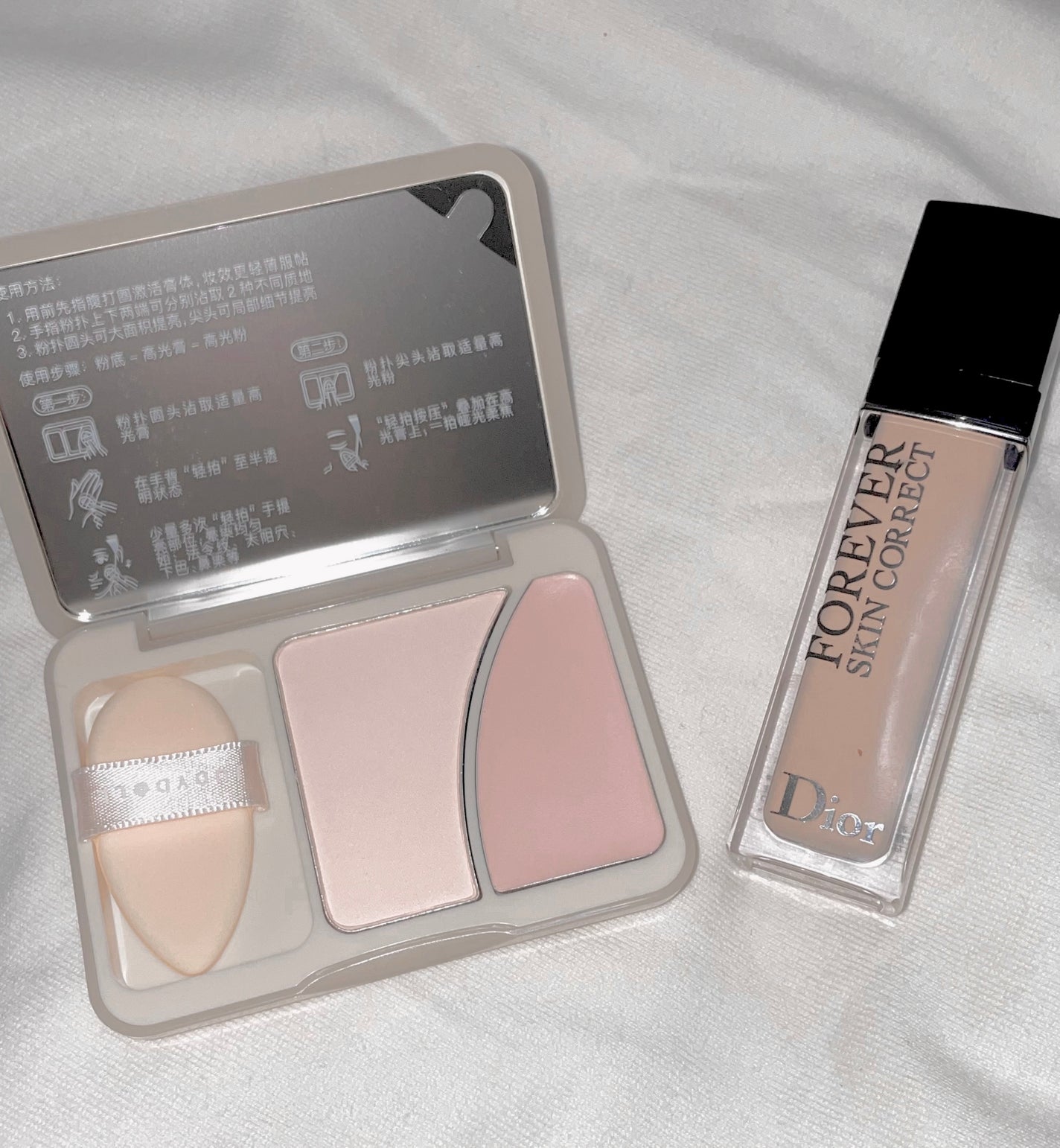 JUDYDOLL フィックスハイライトパクト/JUDYDOLL/クリームハイライトを使ったクチコミ(3枚目)