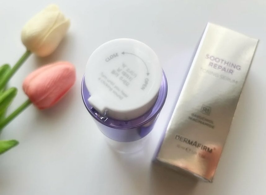 SOOTHING REPAIR TONING SERUM R4/ダーマファーム/美容液を使ったクチコミ(4枚目)