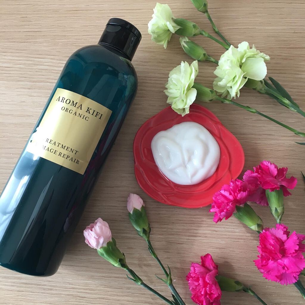 オーガニック シャンプー／トリートメント＜ダメージリペア＞/AROMA KIFI/シャンプー・コンディショナーを使ったクチコミ（3枚目）