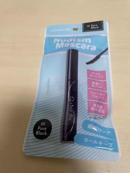 ヌーディズムマスカラ/chee shu/マスカラを使ったクチコミ(9枚目)