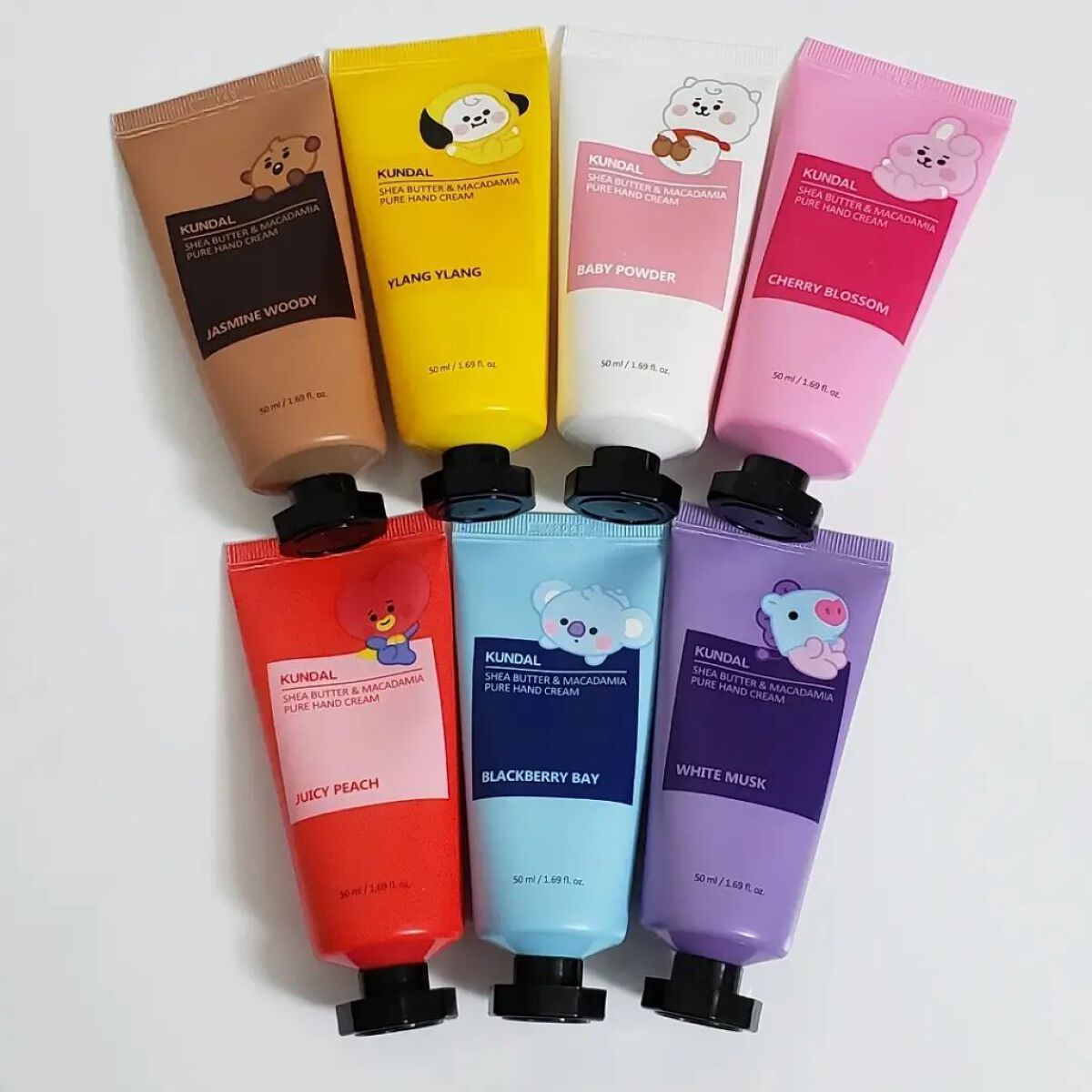 シアバターアンドマカダミアピュアハンドクリームギフトセット/KUNDAL/その他キットセットを使ったクチコミ（1枚目）