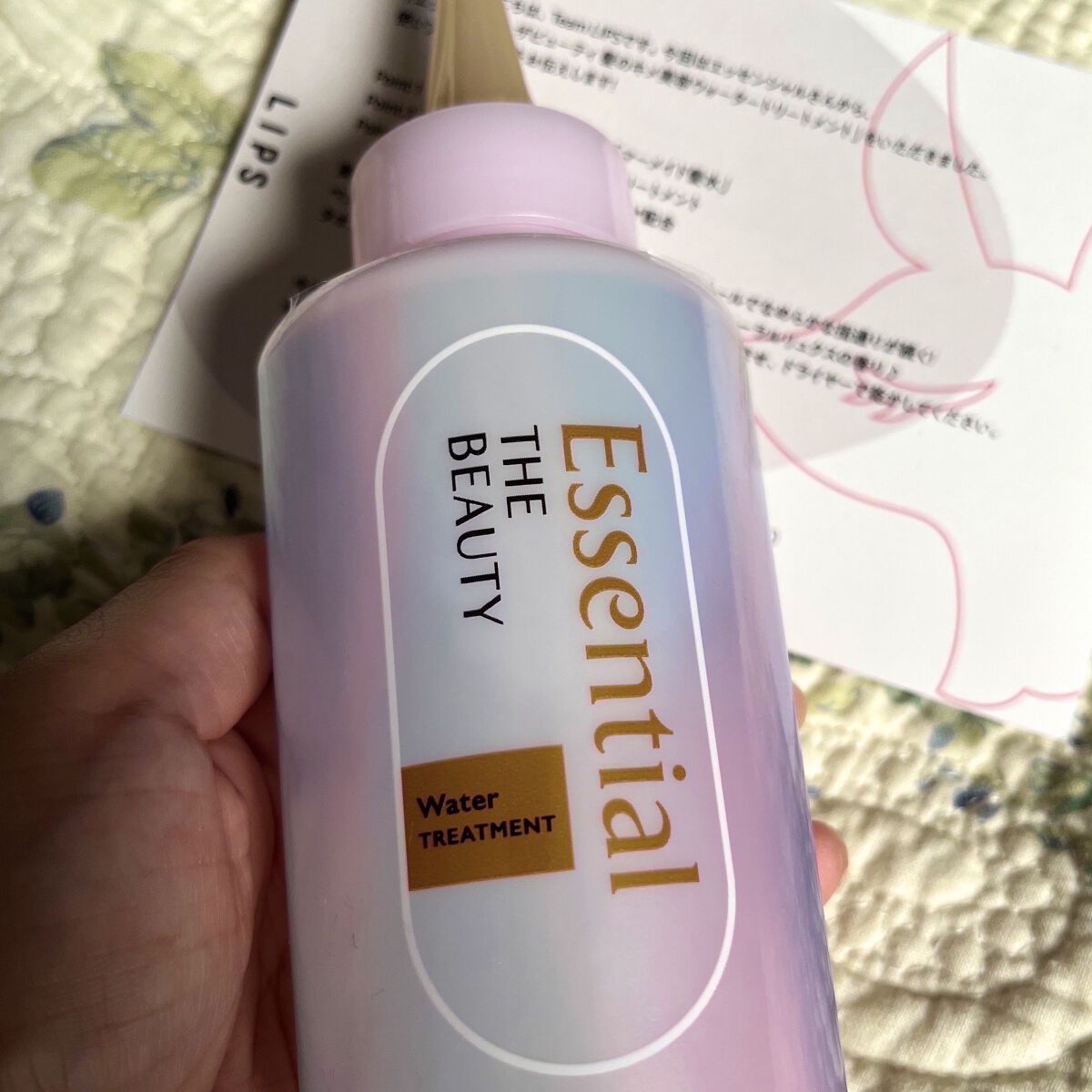 CCミルク/エッセンシャル/ヘアミルクを使ったクチコミ（2枚目）