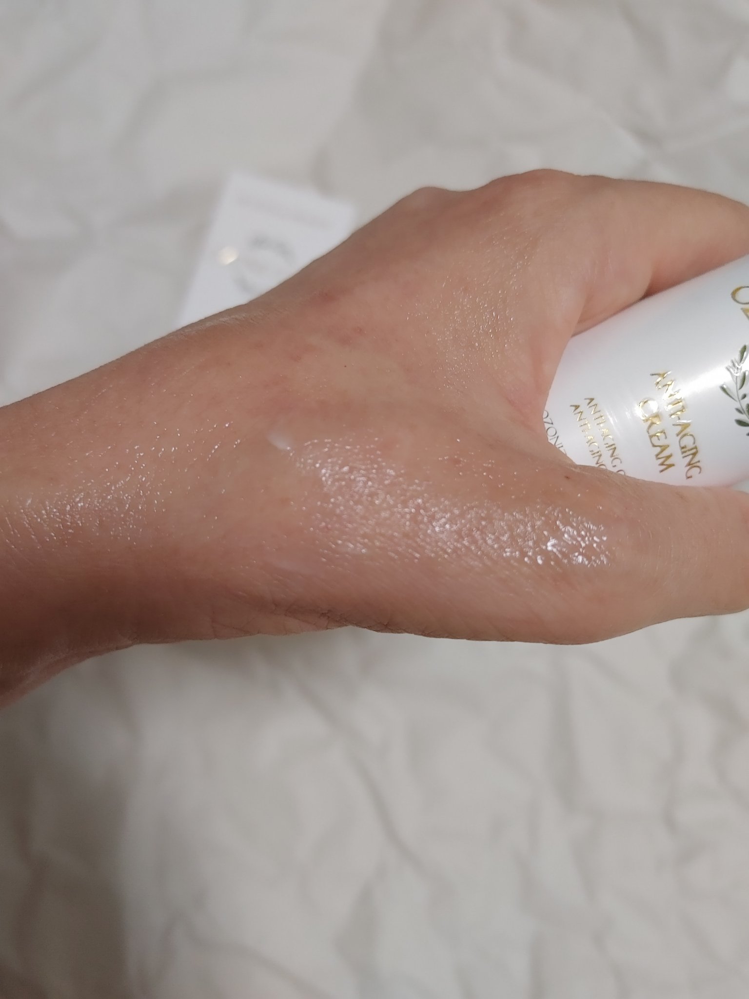 オゾンゴールド AAクリーム/OZONE GOLD/フェイスクリームを使ったクチコミ（3枚目）