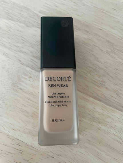 ゼン ウェア フルイド/DECORTÉ/リキッドファンデーションを使ったクチコミ(1枚目)