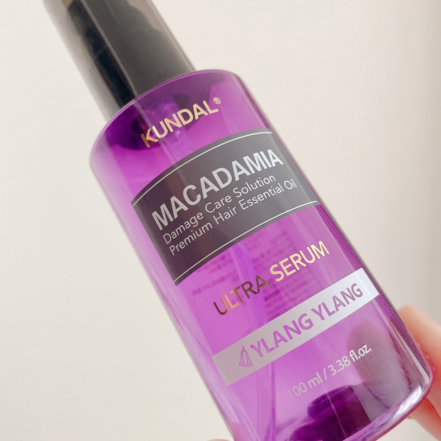 クンダル マカダミア ウルトラヘアセラム /KUNDAL/ヘアオイルを使ったクチコミ(1枚目)
