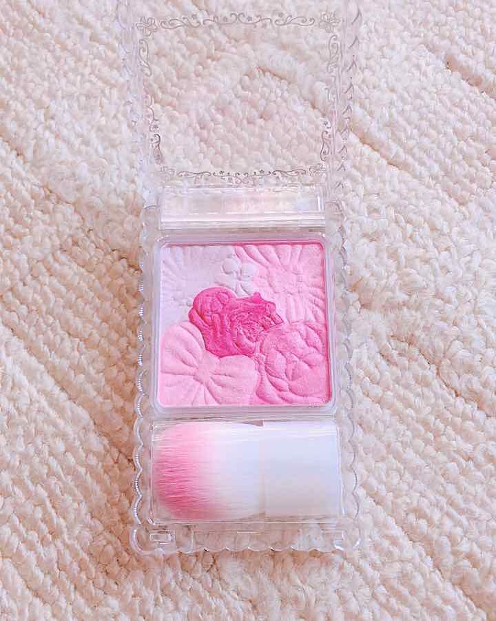 グロウフルールチークス/キャンメイク/パウダーチークを使ったクチコミ（2枚目）