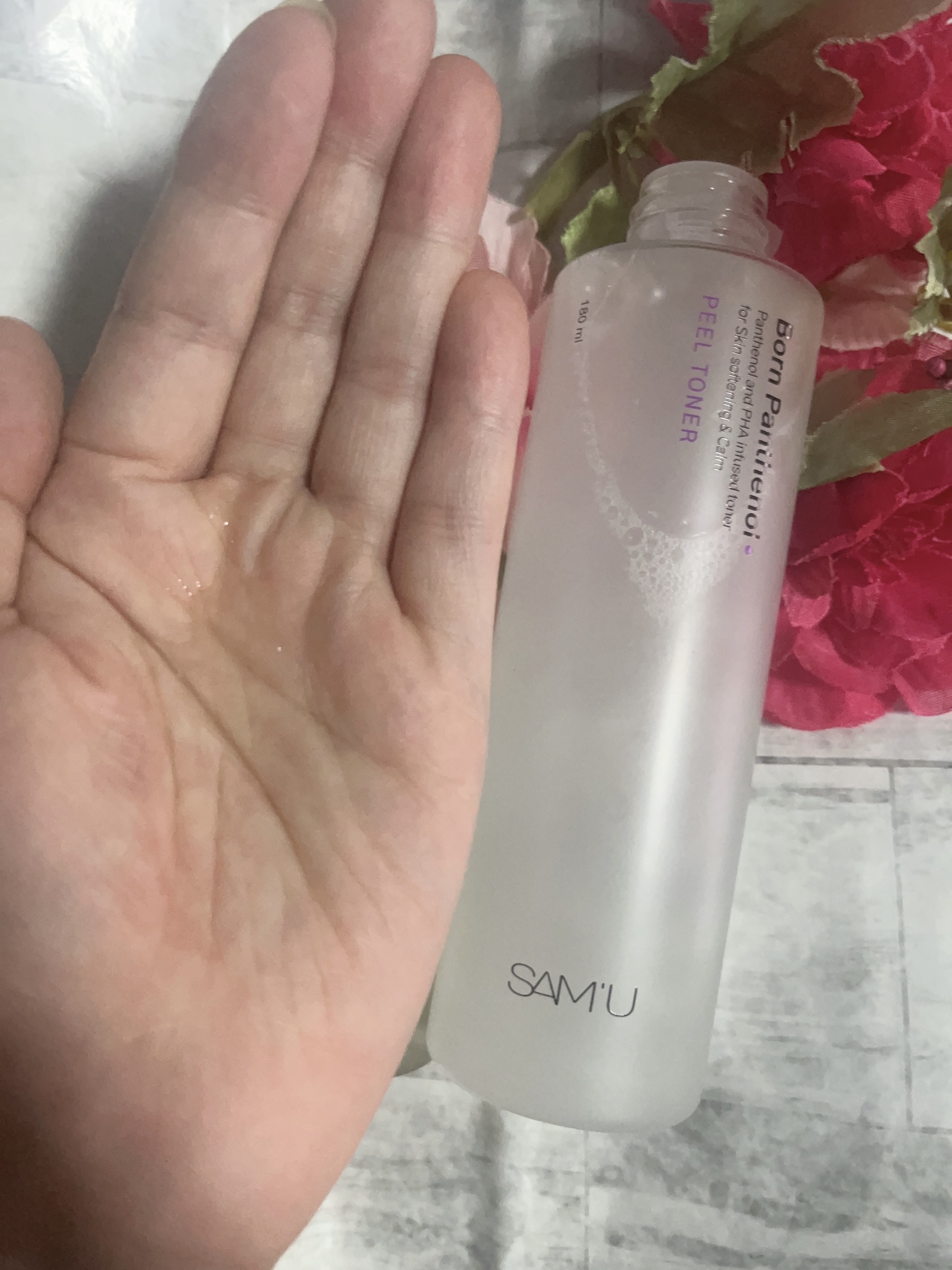 ボーンパンテノールトゥートゥーセラム/SAM'U/美容液を使ったクチコミ（2枚目）