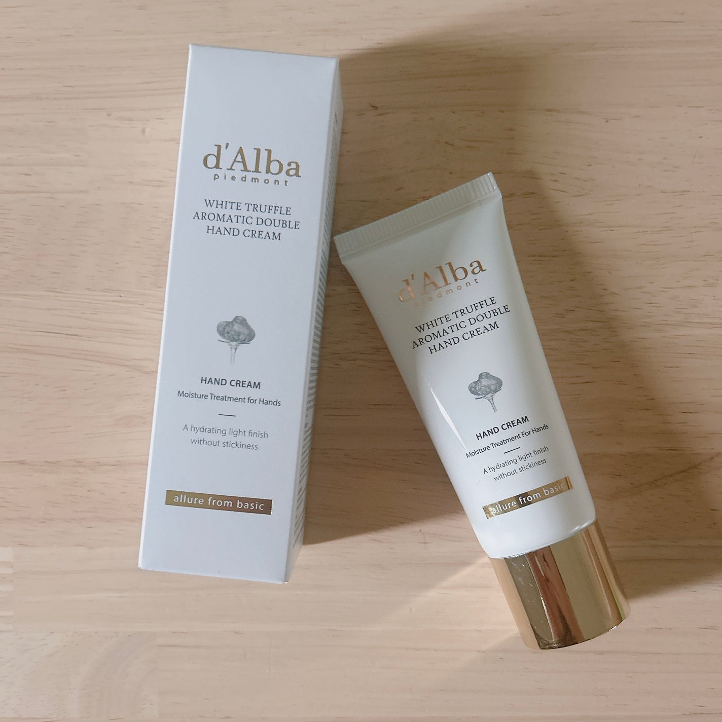 ホワイトトリュフナリシングハンドセラムインクリーム/ダルバ/ハンドクリームを使ったクチコミ(1枚目)