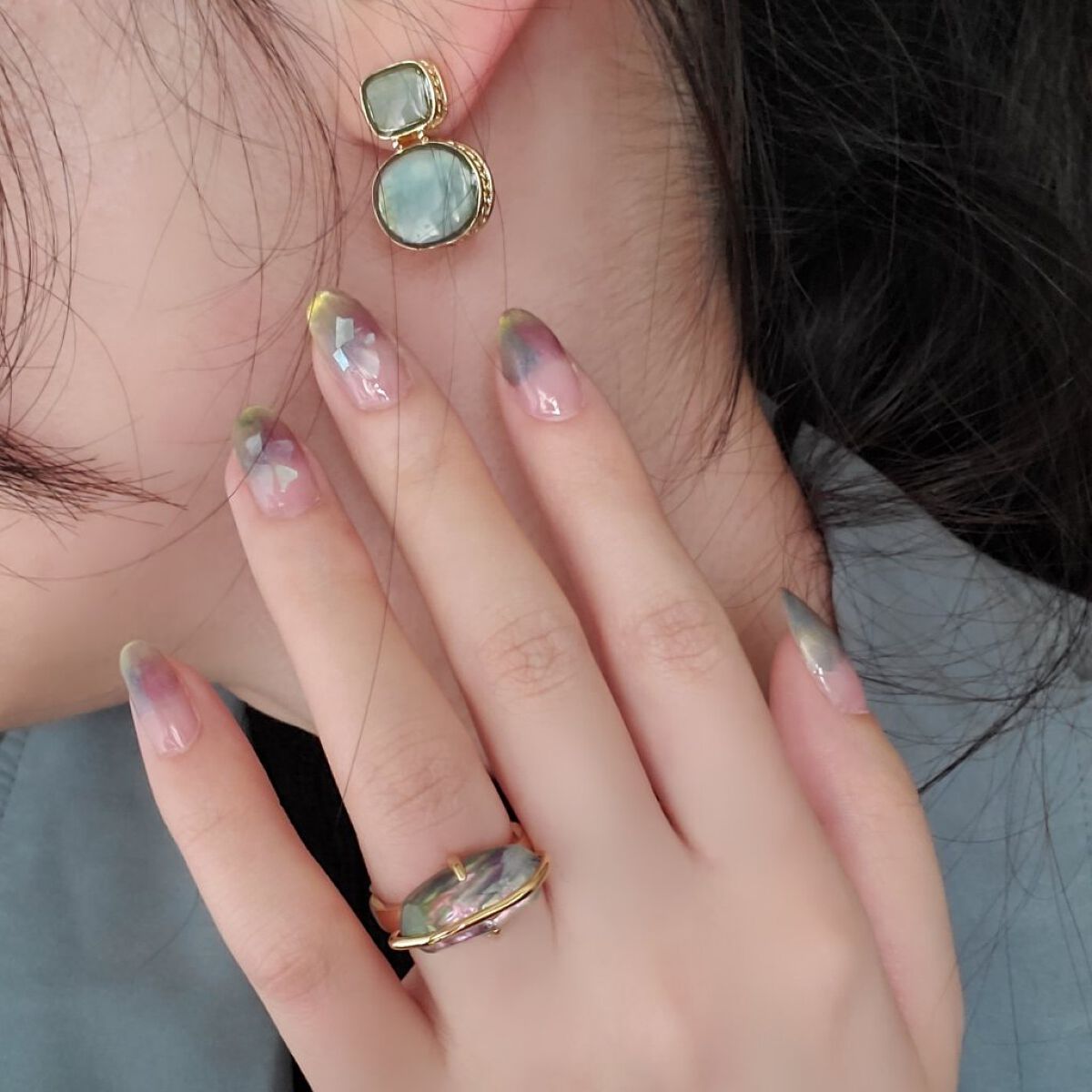 moonlight gel/ネイル工房/ジェルネイルを使ったクチコミ（3枚目）