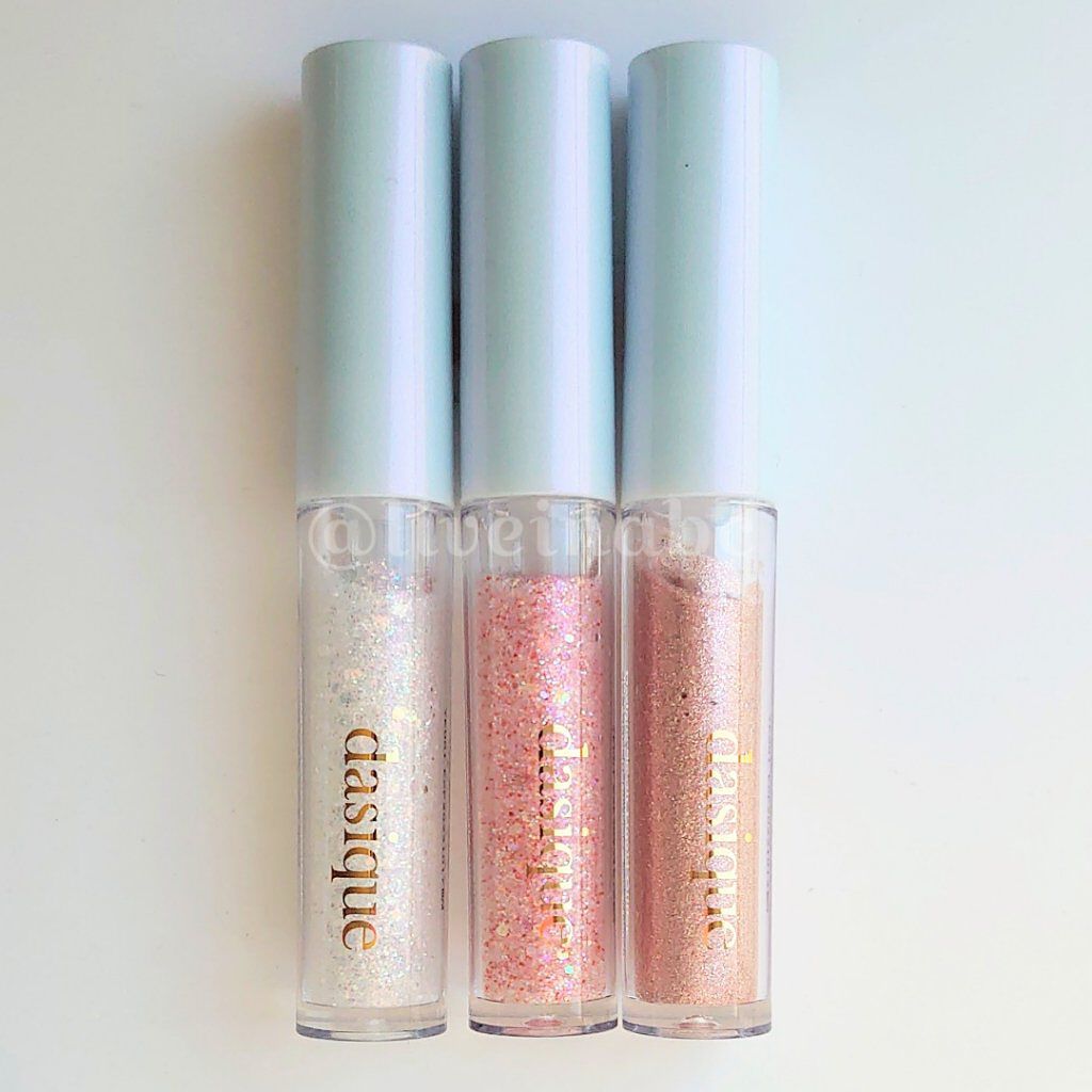 スターリット リキッドグリッター/dasique/メイクアップを使ったクチコミ（3枚目）