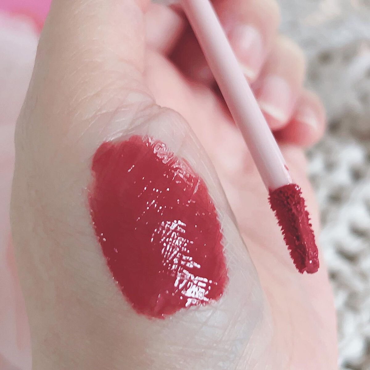 ムードアンドタッチラスターティント/Hope Girl/リップティントを使ったクチコミ(6枚目)